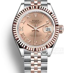 Rolex Women's Datejust M279171-0025 Automatic machinery, oyster steel, 28mm - Image 1