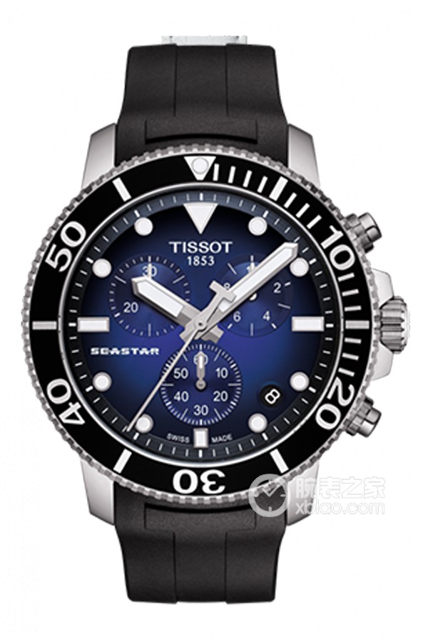Tissot Sport T1204171704100 Quartz, 316L stainless steel with PVD coating, 45.5mm