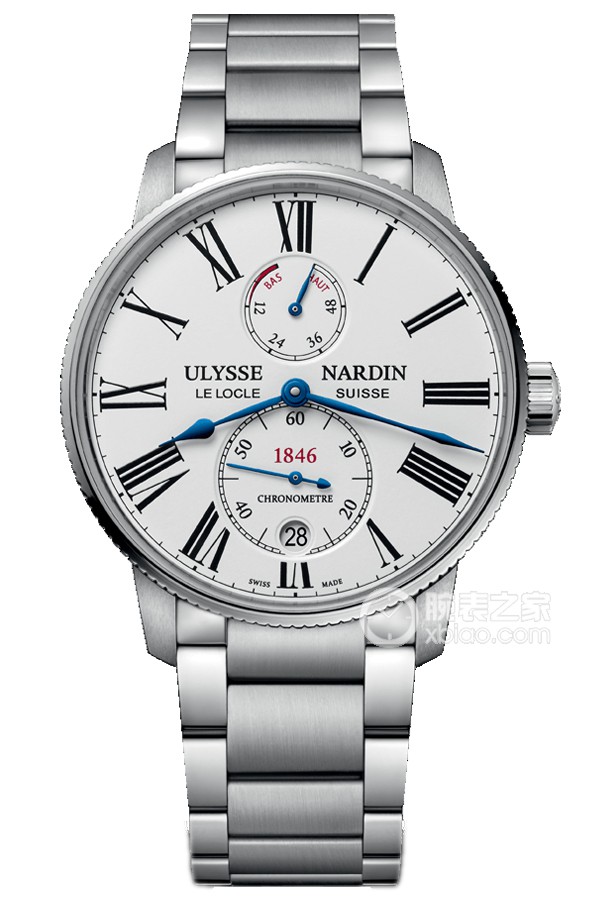Ulysse Nardin Marine 1183-310-7M/40 Automatic machinery, precision steel, 42mm