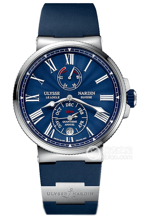 Ulysse Nardin Marine 1133-210-3/E3 Stainless steel, 43mm
