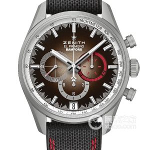 Zenith flagship 03.2082.400/02.R830 Automatic machinery, precision steel, 42mm - Image 1