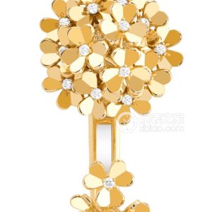 Van Cleef & Arpels VCARO8X100 Quartz, 18k gold, 31mm - Image 1