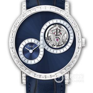 Earl ALTIPLANOG0A45044 Manual winding, 18k white gold, with 265 brilliant-cut diamonds (approx. 41mm in weight) set on the sides, case back, and lugs. - Image 1