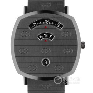 Gucci GRIP632061 I8600 1000 Quartz, gray PVD, 38mm