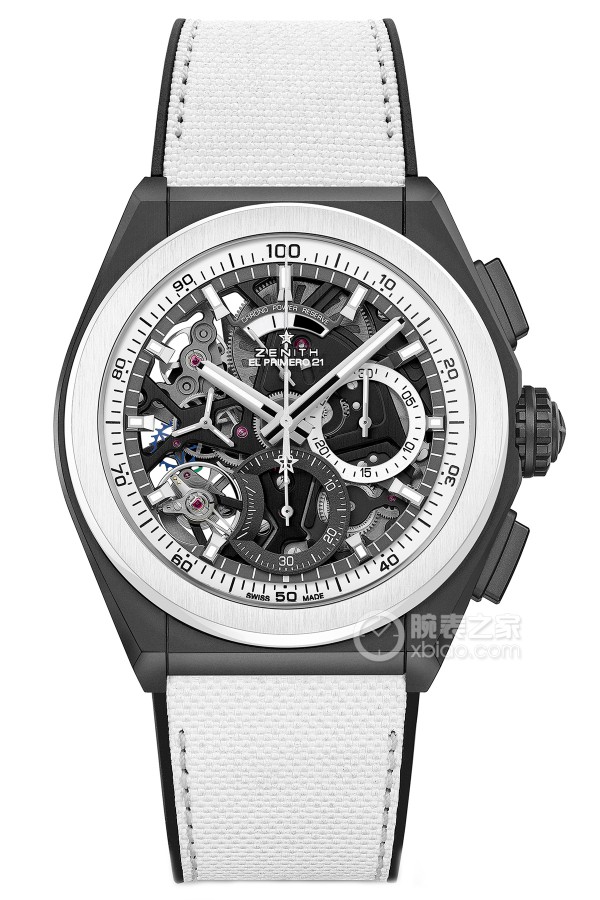 Zenith Peak 49.9007.9004/11.R923 Automatic machinery, black ceramic, 44mm