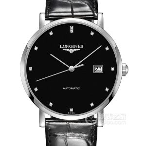 Longines Elegance L4.910.4.57.2 Automatic machinery, precision steel, 39mm - Image 1