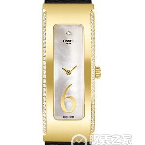 Tissot Fashion T901.309.18.102.00 Quartz, 18k gold set with diamonds, 47mm - Image 1
