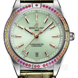 Breitling mechanical chronograph A10380611L1P1 Automatic machinery, precision steel, 36mm - Image 1