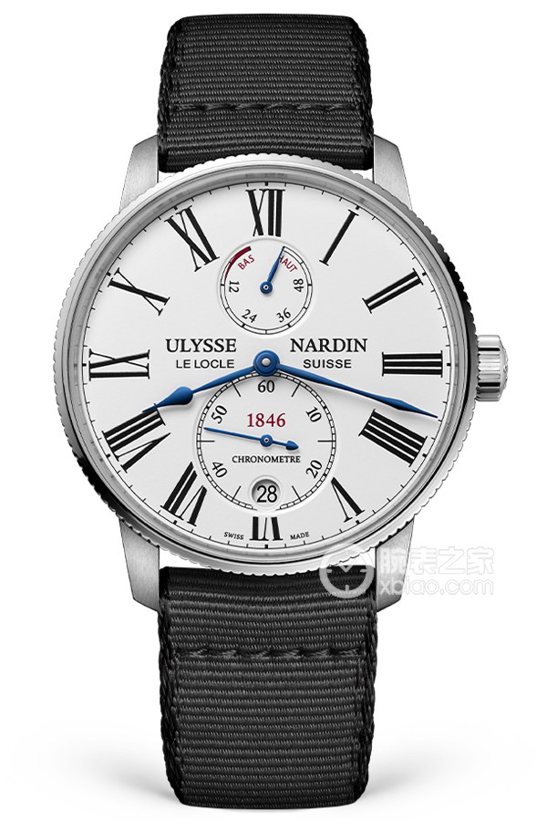 Ulysse Nardin Marine 1183-310-0A/0A Automatic machinery, precision steel, 42mm