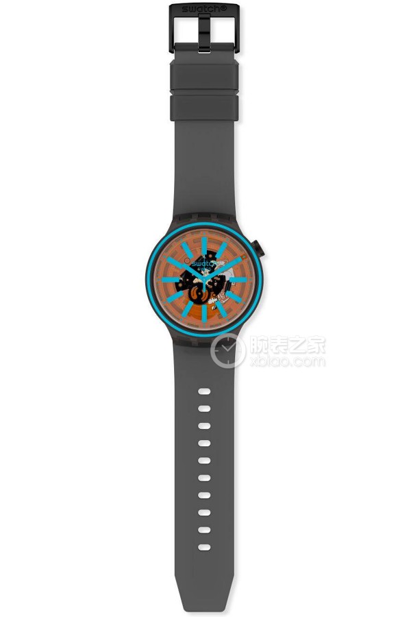 Swatch Earth SO27B112 Quartz, Plastic, 47.00mm