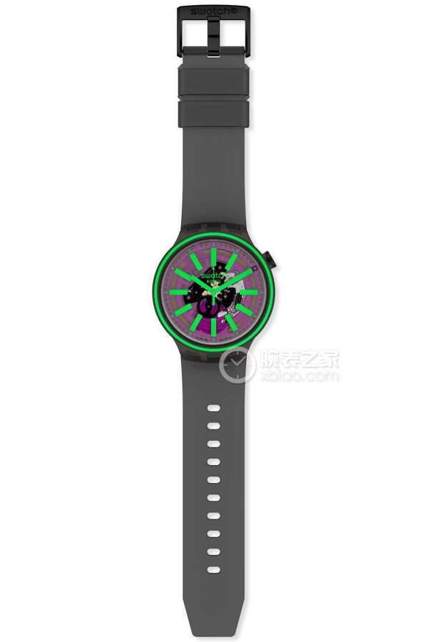 Swatch Earth SO27B113 Quartz, Plastic, 47.00mm