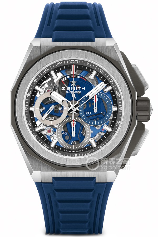 Zenith Peak 95.9100.9004/01.I001 Automated machinery, brushed, polished and micro-blasted titanium, 45mm