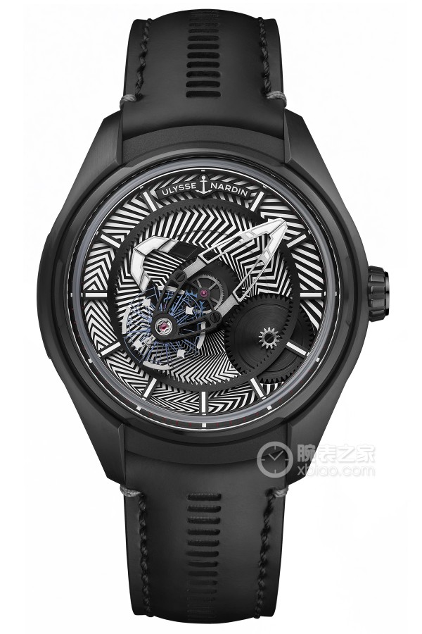 Ulysse Nardin Fantasy 2303-270LE-9A-RAZZLE/0A Automatic machinery, black DLC-coated titanium, 43mm
