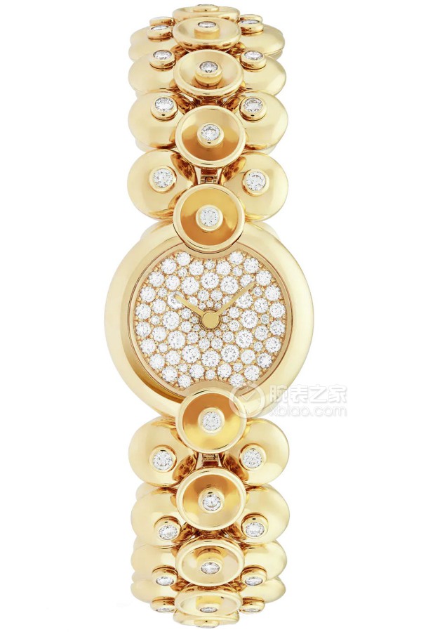Van Cleef & Arpels High Jewelry Watch VCARO8R100 Quartz, 18k gold, 20mm