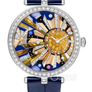 Van Cleef & Arpels Extraordinary Dial VCARO8Z500 Manual mechanical, 18k white gold with diamonds, 41mm - Image 1