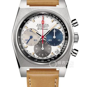 Zenith flagship 03.A384.400/3817.C855 Automatic machinery, precision steel, 37mm - Image 1