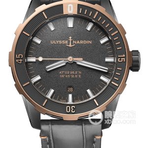 Ulysse Nardin 8163-175/GREY-5N Automatic machinery, precision steel, 42mm - Image 1