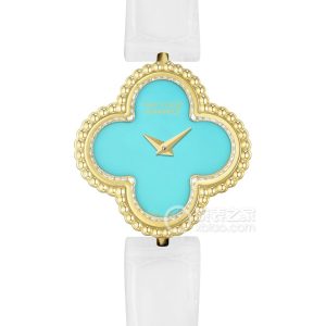 Van Cleef & Arpels ALHAMBRAVCARPBEH00 Quartz, 18k gold, 23mm - Image 1