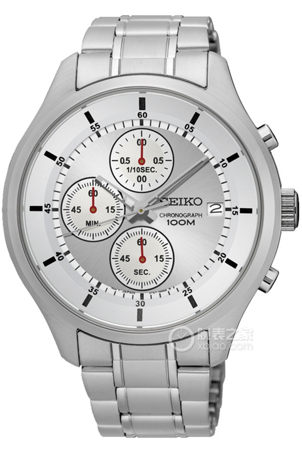Seiko Quartz Watch SKS535P1 Quartz, Stainless Steel, 43mm