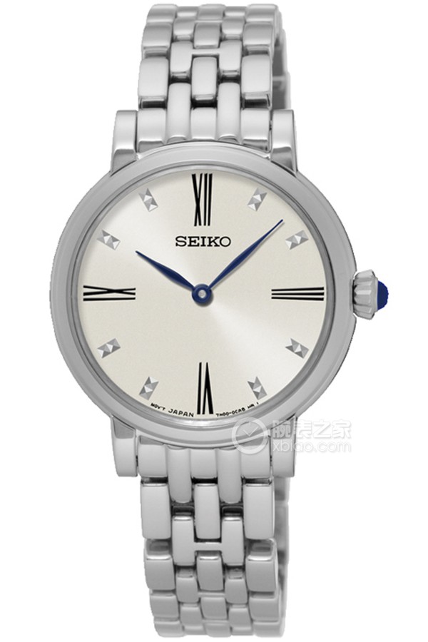 Seiko Quartz Watch SFQ817P1 Quartz, stainless steel, 28.7mm