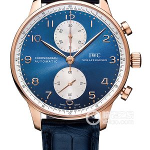 IWC Portuguese watch IW371488 Automatic mechanical parts, 18k rose gold, 40.9mm - Image 1