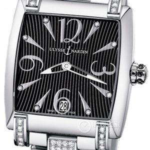 Ulysse Nardin 133-91C-7C/06-02 Automatic machinery, stainless steel with diamond inlay, 34mm
