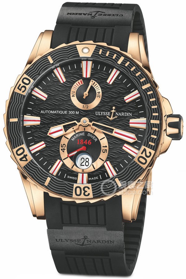 Ulysse Nardin Marine 266-10-3C/92 Automatic mechanical, rose gold, 44mm