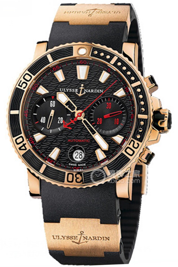 Ulysse Nardin Marine 8006-102-3A/926 18K gold, 42.7mm