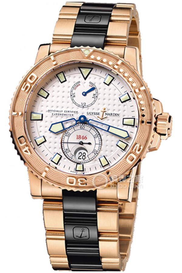 Ulysse Nardin Marine 266-33-8C/90 Automatic mechanical, rose gold, 42.7mm
