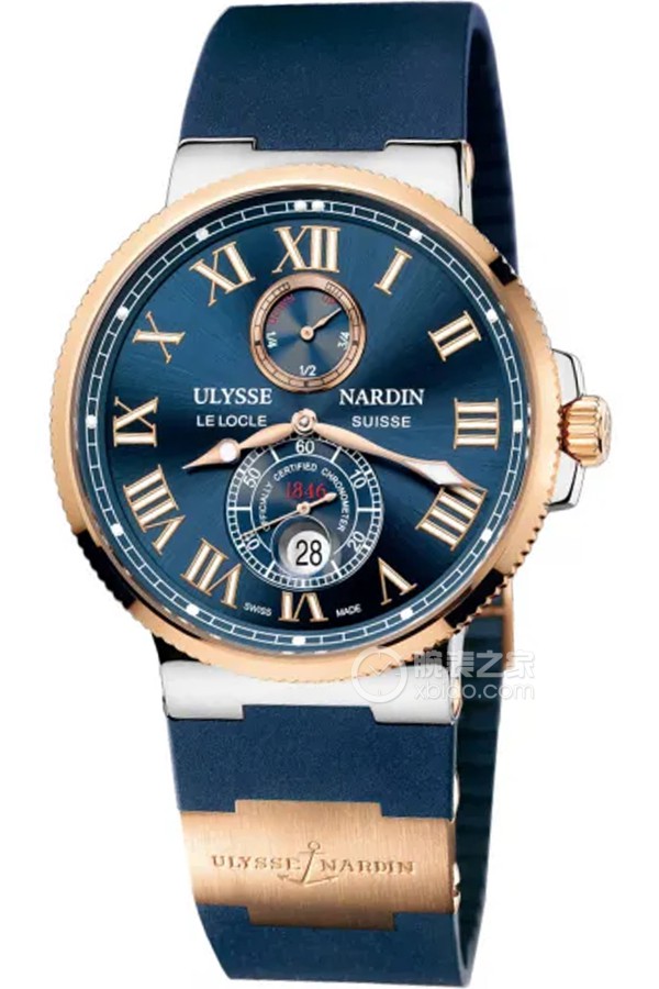 Ulysse Nardin Marine 265-67-3T/43-BQ Automatic mechanical, rose gold, 43mm