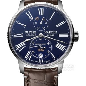 Ulysse Nardin Marine 1183-310LE-3AE-175/1A Automatic machinery, precision steel, 42mm - Image 1