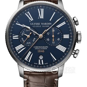 Ulysse Nardin Marine 1533-320LE-3A-175/1A Automatic machinery, precision steel, 44mm - Image 1