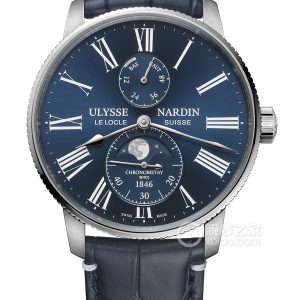 Ulysse Nardin Marine 1193-310LE-3A-175/1A Automatic machinery, precision steel, 42mm - Image 1