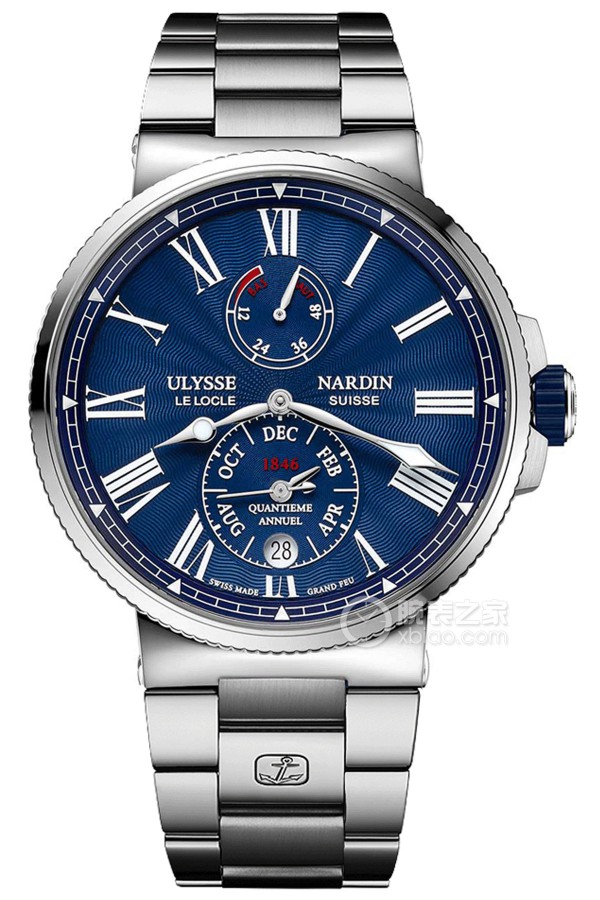 Ulysse Nardin Marine 1133-210-7M/E3 Stainless steel, 43mm