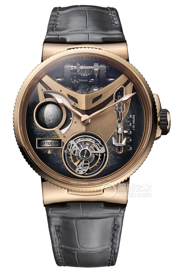 Ulysse Nardin Marine 6312-305 5N Rose Gold, 44mm