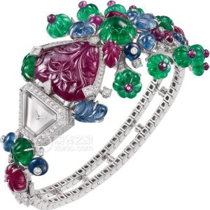 Cartier High Jewelry Watch UDYANA Quartz, Platinum - Image 1