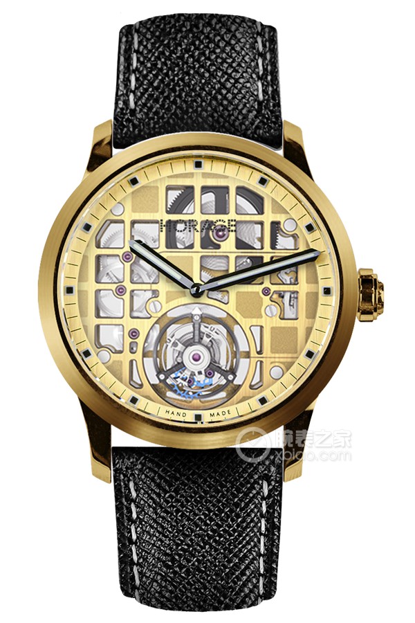 Tourbillon 11-020-yg-s-011 Manual mechanical, 18K gold, 39mm