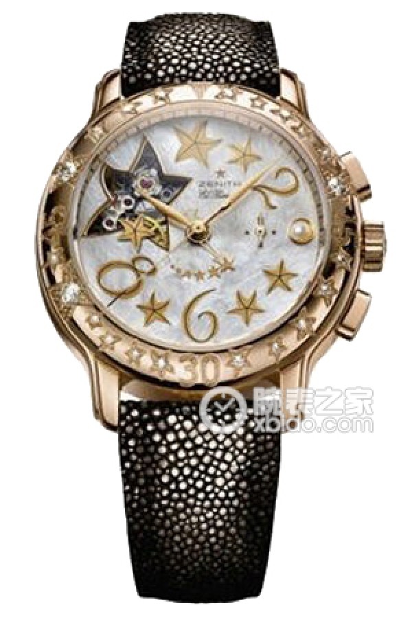 Zenith 22.1233.4021/81.C528 Automatic machinery, 18k rose gold, 37.5mm (discontinued)