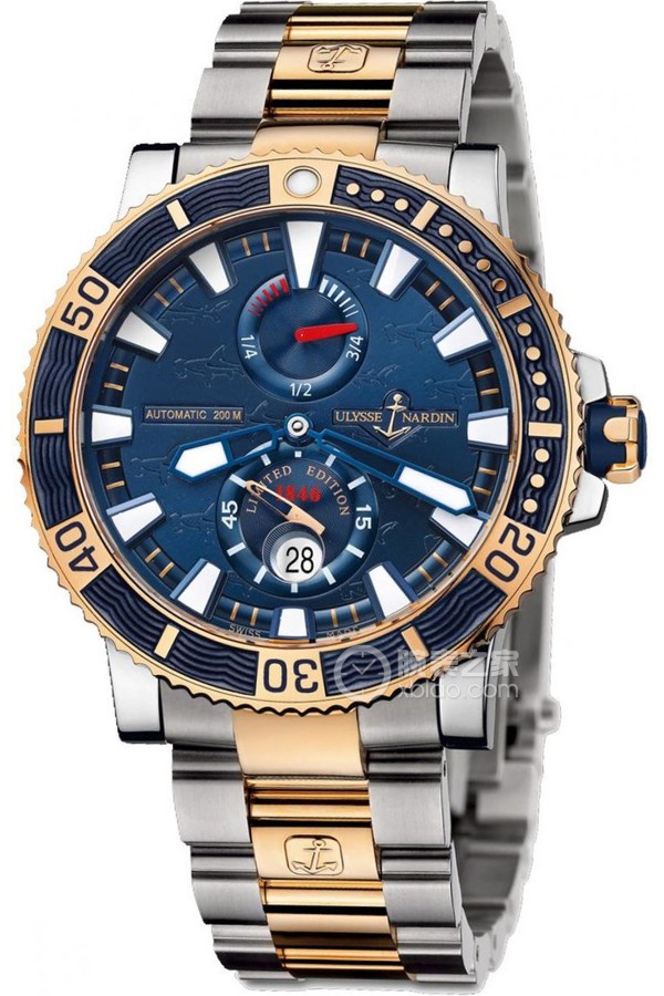 Ulysse Nardin Marine 265-91LE-8M Automatic machinery, platinum, 45mm