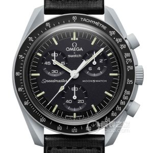 Swatch MOONSWATCH collaboration SO33M100 Quartz, plant ceramics, 42mm - Image 1