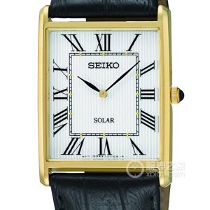 Seiko SOLARSUP880 PVD gold plating, 32 x 28.5 mm - Image 1