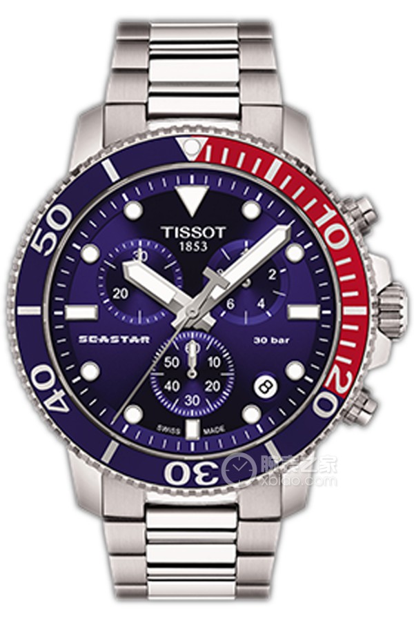 Tissot Sport T1204171104103 Quartz, 316L stainless steel, 45.5mm