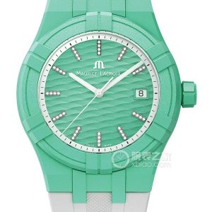 AIKONAI2008-CCCC1-3A0-0 Quartz, recycled ocean plastic, 40mm - Image 1