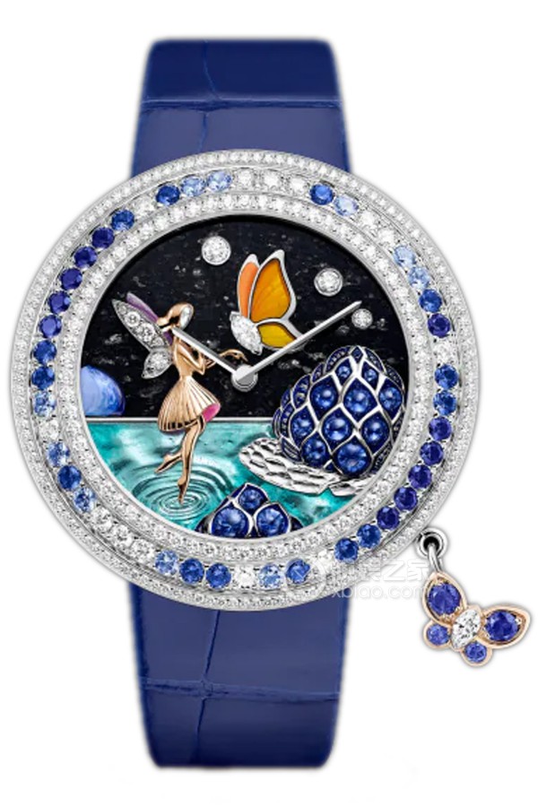 Van Cleef & Arpels Extraordinary Dial VCARPBKY00 Quartz, white gold case, 38mm