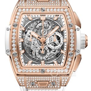 Hublot BIG BANG Soul 642.OE.2010.RW.1604 Automatic mechanical finish, satin-finished and polished 18K king gold set with 166 diamonds, 42mm - Image 1