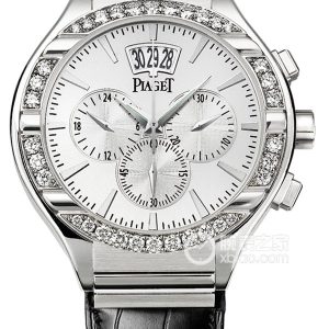 Piaget POLOG0A32040 Automatic mechanical, 18k white gold set with diamonds, 43mm - Image 1