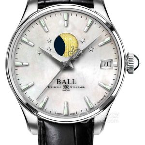 Boer Railway Chief NL3082D-LLJ-WH Stainless steel, 34mm