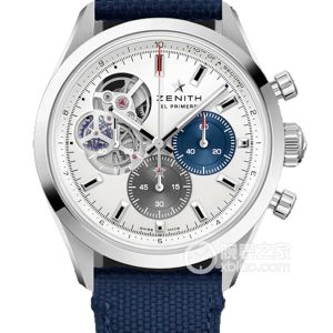 Zenith flagship 03.3300.3604/69.C823 Automatic machinery, precision steel, 39.5mm - Image 1