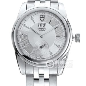 Tudor Junjue 57000-68070 Silver Plate with Diamond Automatic machinery, stainless steel, 42mm - Image 1