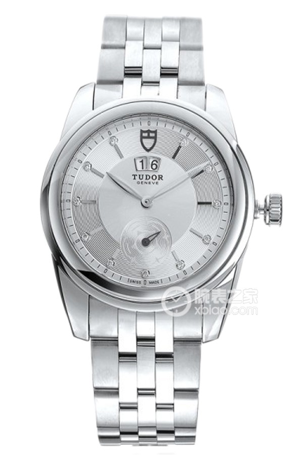 Tudor Junjue 57000-68070 Silver Plate with Diamond Automatic machinery, stainless steel, 42mm